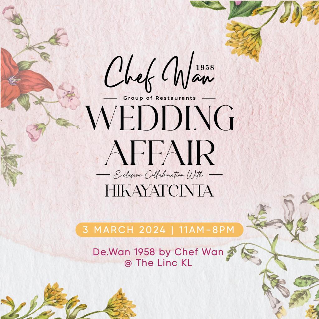 Chef Wan Wedding Affair
